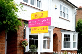 Trend & Thomas House Sold board